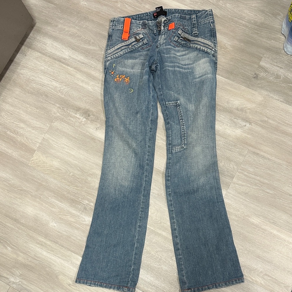DIESEL Women's Blue Jeans-Size 26-Beautiful details